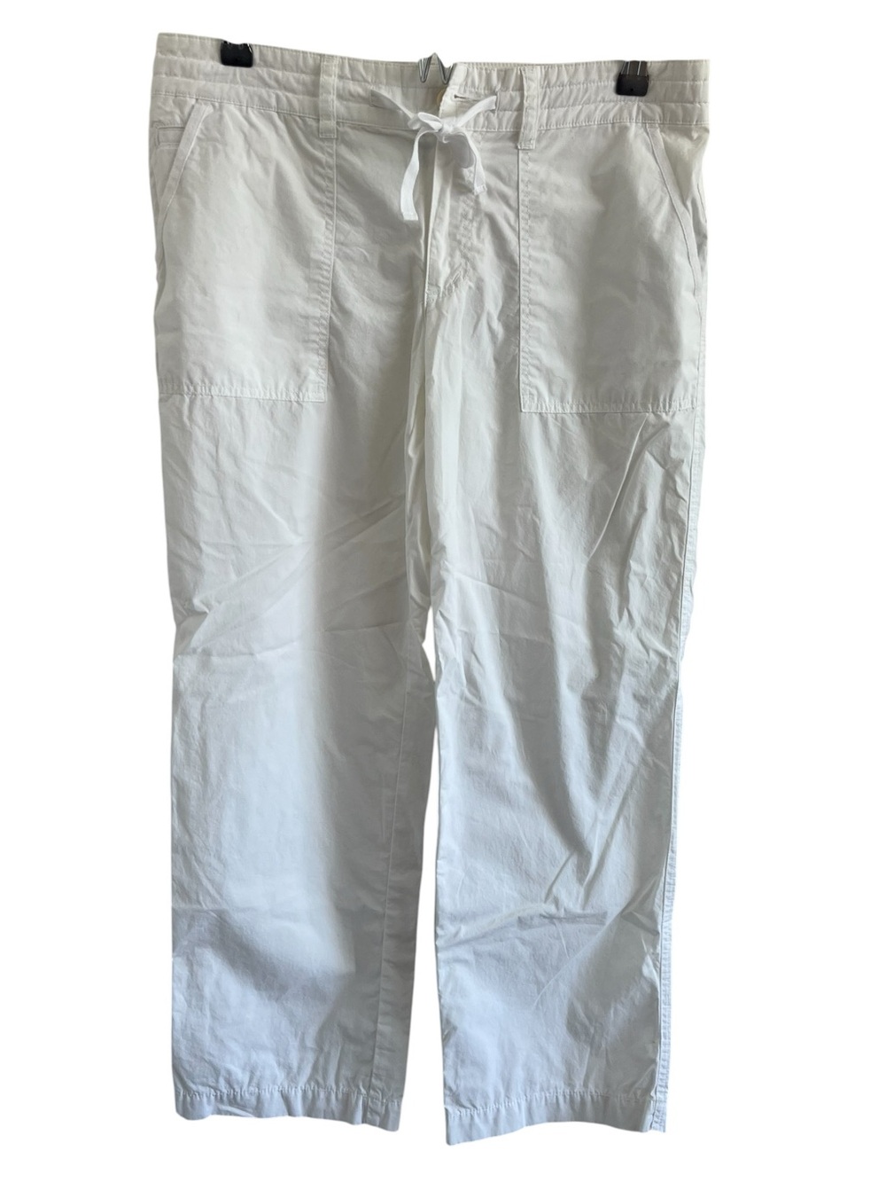 Lauren Ralph Lauren White Drawstring Pants